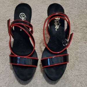 Sexy red/ black heel